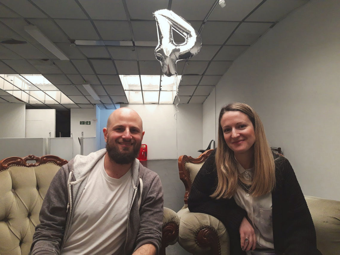 Piero and Tiziana, the founders of Market Cafe Magazine