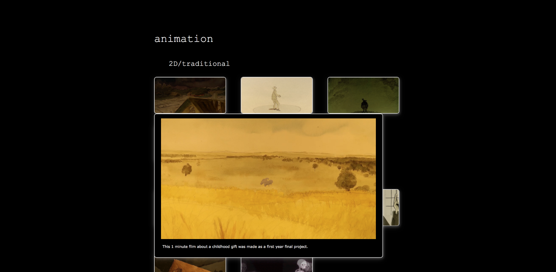Collapsible video tiles