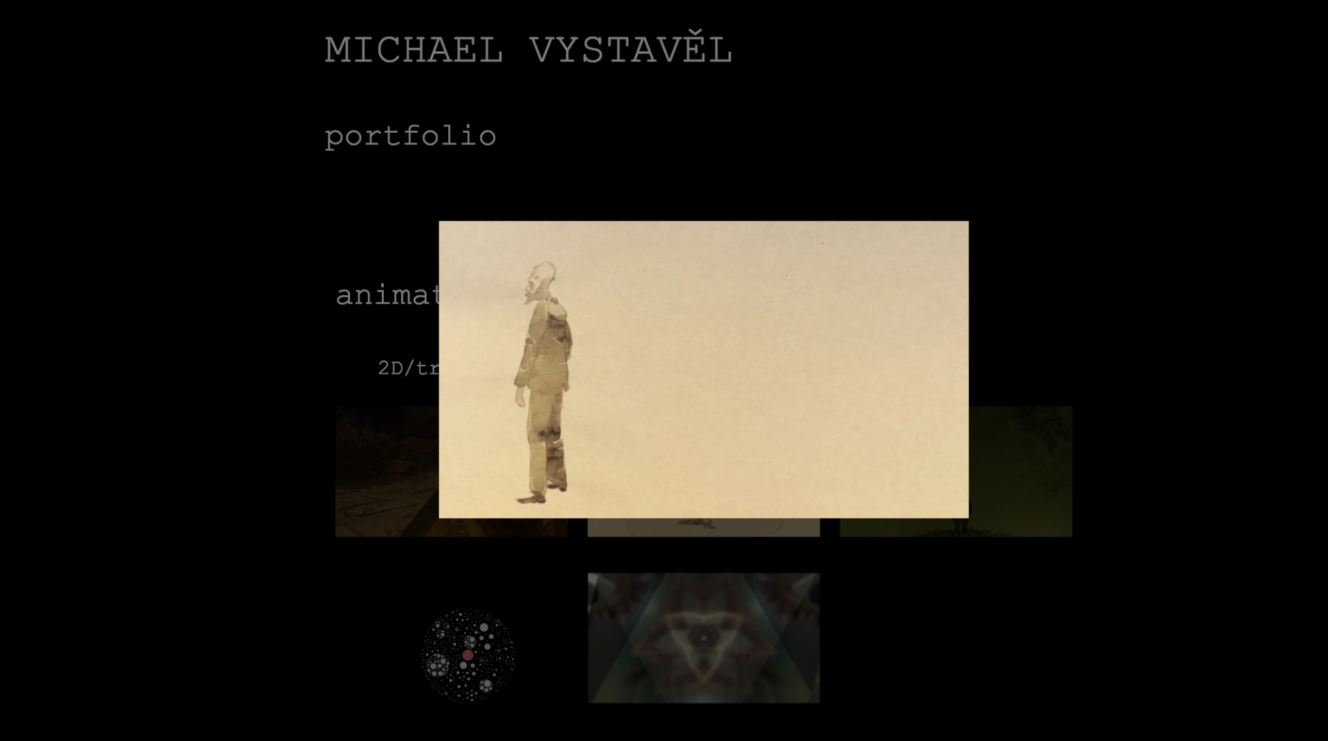 Opened modal window and more basic design